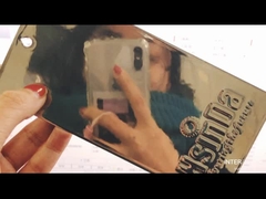 Metallik Renk Çift Katman Yanılsama Toz Katman Krom Etkisi Boya