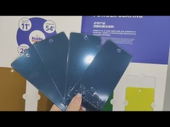 Otomotiv parçaları için UV direnci özelliklerine sahip zarif ve dayanıklı mavi metal tozu kaplama