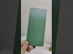 Kusurları ve kusurları örtmek için çok dayanıklı kırışık yeşil toz kaplama