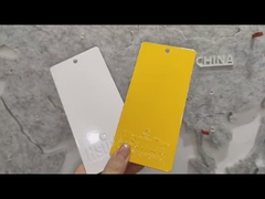 Temizlenmesi Kolay Epoksi Poliester Sarı Toz Kaplama Aletler ve Dekorasyonlar İçin