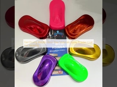 Hızlı kurutma Metallik reçine hammaddeler püskürtme için epoksi tozu kaplama