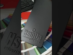 Ekipman Boyası için Hava Koşullarına Dayanıklı Dayanıklı Lüks Renk RAL9005 Mat Polyester Toz Boya