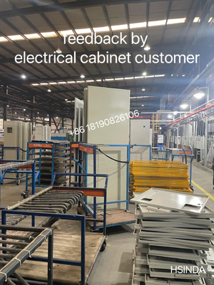 Pintura Sprey RAL 7032 RAL7035 Schneider Siemens Elektrik Kabini İçin İnce Dokulu Toz Boya