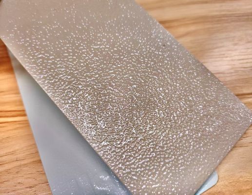 Kimyasal direnci kırışıklık toz kaplama, dokulanmış finişli dış mekan metal dekorasyonları için
