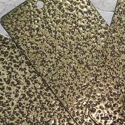 Kusurları örtmek için Güçlü Dekoratif Hammertone Epoxy Polyester Toz Kaplama