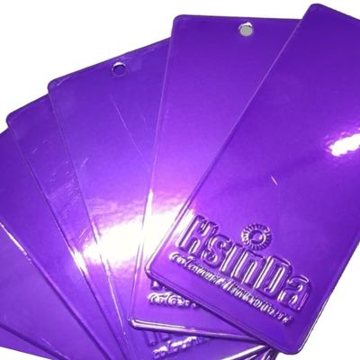 Vibrant Candy Purple Eco-friendly UV Dirençli Şekerli Toz Kaplama bisikletler için