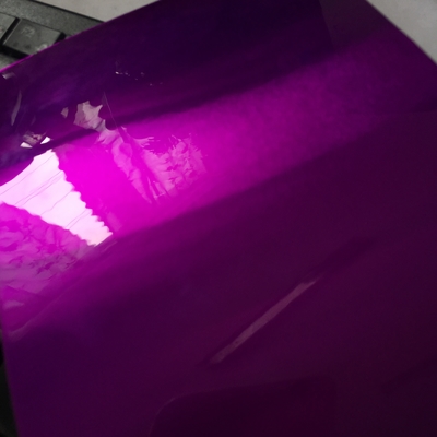 Candy Purple Chrome Effect Elektrostatik Toz Kaplama Çeviri Çeliçler için püskürtülen boya