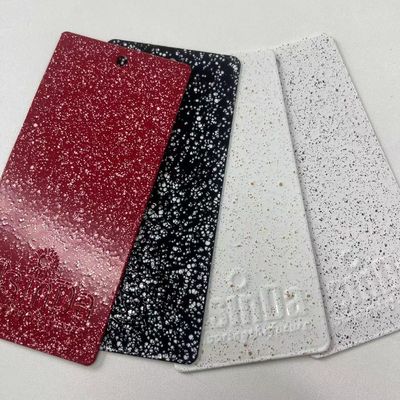 Gerçekçi Taş Görünümü ile Granit Toz Kaplama 50KG / cm Çarpışma ve 500hr Tuz püskürtme Direnci