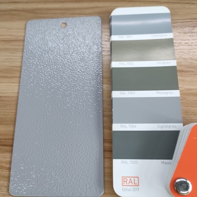 hava durumuna dayanıklı RAL 7004 Gri Kırışık Elektrik dolabı için poliester toz kaplama boyası