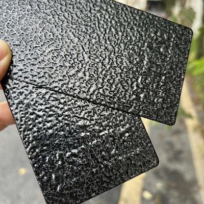 Gümüş Siyah Toz Kaplama Elektrostatik püskürtme uygulamaları için Çekiç doku ile Özelliklendirme Rengi, Korozyona Dirençli ve UV Dirençli